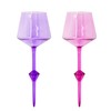 COMFY FLOATS 4 Pack Floating Wine Glasses for Pool, Lake,