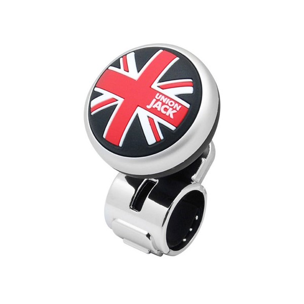 UNION JACK Modern Power Handle Car Steering Wheel Spinner accessory