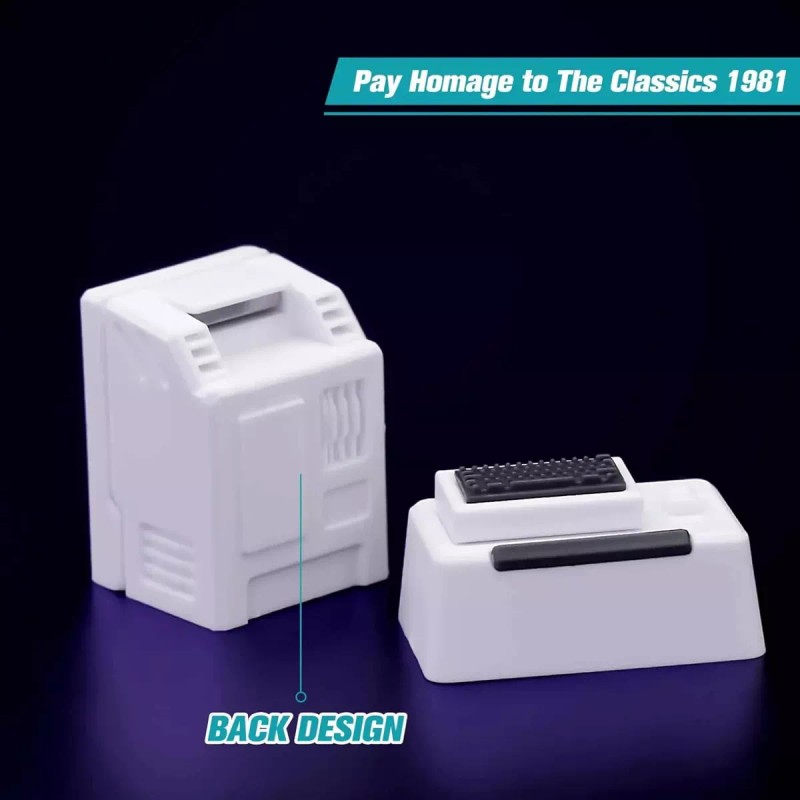 PMX Teclas Computadora Decorativas, Mini Computadora Decoración