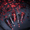 Halloween Vampire Nail Art Glitter Blood Cross Nail Sequins Decoration