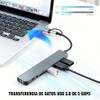 Lector Micro SD USB 3.0, 8 en 1 Docking Station