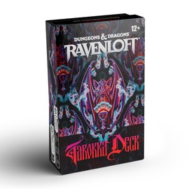 Dungeons & Dragons Ravenloft: The Horrors Within - Mazzo dei tarocchi (Mazzo aggiornato 2026) | Accessori di D&D (Versione Inglese)