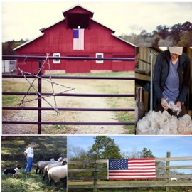 Three Eco-Friendly 100% Wool Dryer Balls - Handmade in America, Natural and Unscented