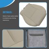 Priprilod Tan Perforated Leather Driver & Passenger Side Bottom Seat