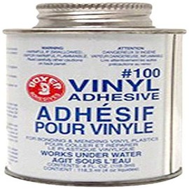 Union Laboratories 104 Boxer Vinyl Adhesive for Swimming Pools, 4 oz.