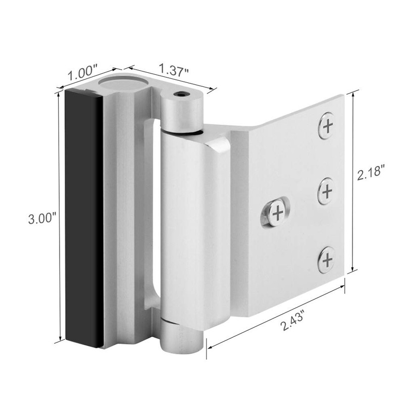 Home Security Door Reinforcement Lock - Safety Child Proof Door