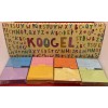 Koogel Tabbed Index Cards 640PCS 3”x2.4” Colorful Flash Card Dividers