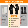 Flintronic Barbecue Gloves, Heat Resistant with 800°C, Fireproof Gloves, Baking