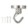 YOKIVE 2 Pcs Alloy Ceiling Hook, Screws Mount Open Hanger