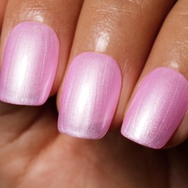 Ozzeal Pearl Gel Nail Polish,Nude Pink Glitter Gel Nail Polish Sparkle Shimmer Gel Glitter Nail Polish Fall Winter Soak off LED UV Gel Nail Polish for Art DIY Manicure 15ML