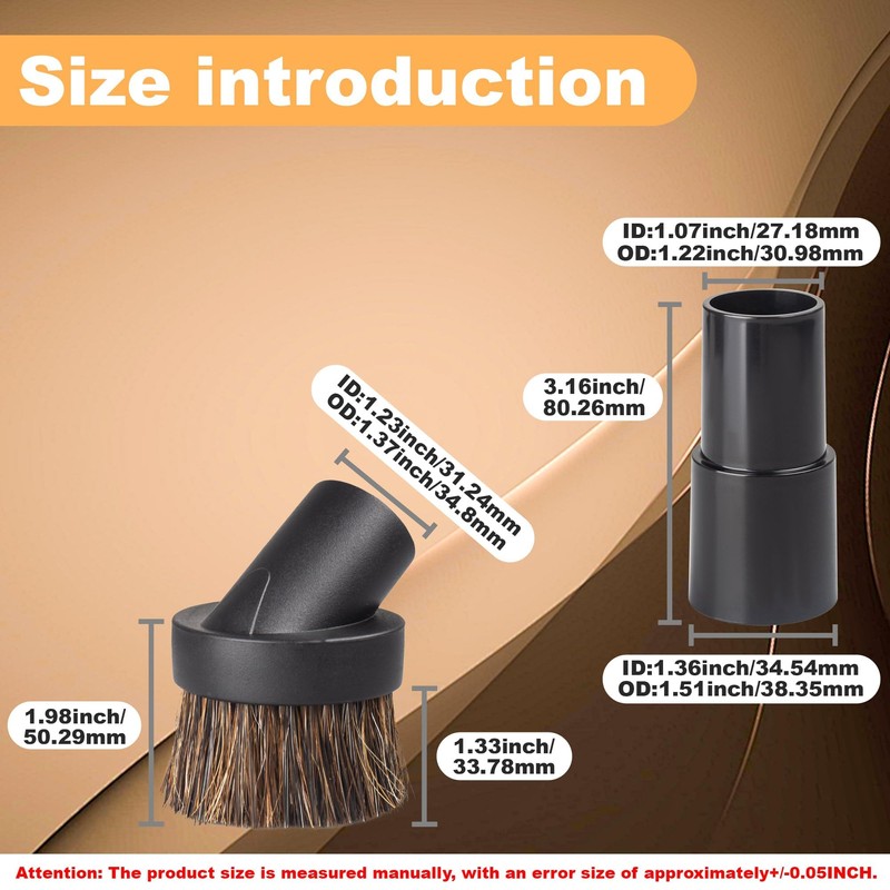 [2 Pack] For Shark Vacuum attachments - Vacuum Attachments &