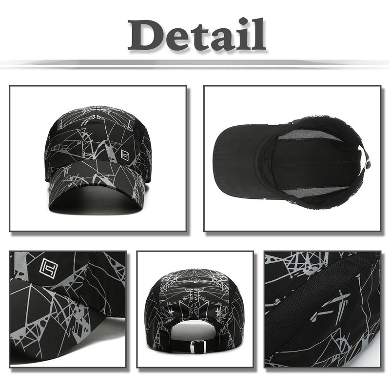 White Fang CA782 Spider Web Mesh Cap, Hat, Outdoor, Fishing,