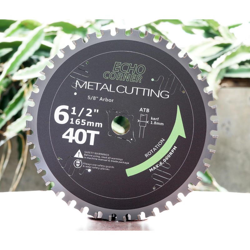 Echo Corner 6-1/2 Inch Metal Cutting Circular Saw Blade for