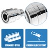 JOEJET 1/4" Pressure Washer Fittings-Stainless Steel Pressure Washer Adapter-1/4" Quick