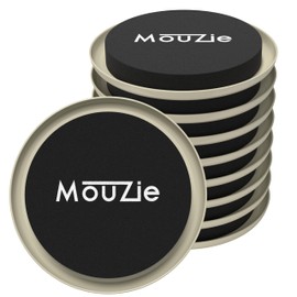 8 Beige 3 1/2 Inch Reusable Heavy-Duty Mover Large Appliance and Furniture Sliders Coasters Super Movers Tool Pads for Easy Moving Over Carpets and Carpeted Floors no Lifter Included