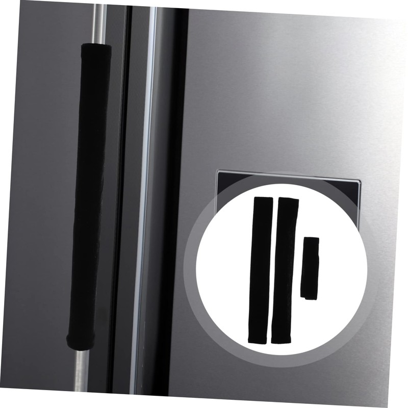 Mipcase 3Pcs Decorative Fridge Handle Cover Kitchen Appliance Cover for