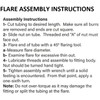 Anderson Metals - 54048-0606 Brass Tube Fitting, Half-Union, 3/8" Flare