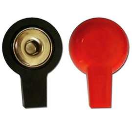 2 Adaptor Clip 2 mm 1 Red 1 Black Electrodi