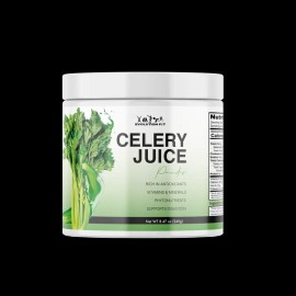 Celery Juice Powder - New Formula for Detox, Digestion Support & Hydration, 100% Natural, Vegan Supplement for Gut Health & Wellness