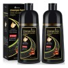 Kaisasa Shampoo Con Tinte Cubre Canas Con Aceite De Argn