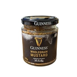 Shamrock Gift Comapny Guinness Wholegrain Mustard Made in Ireland by The Scullery (170 grams)