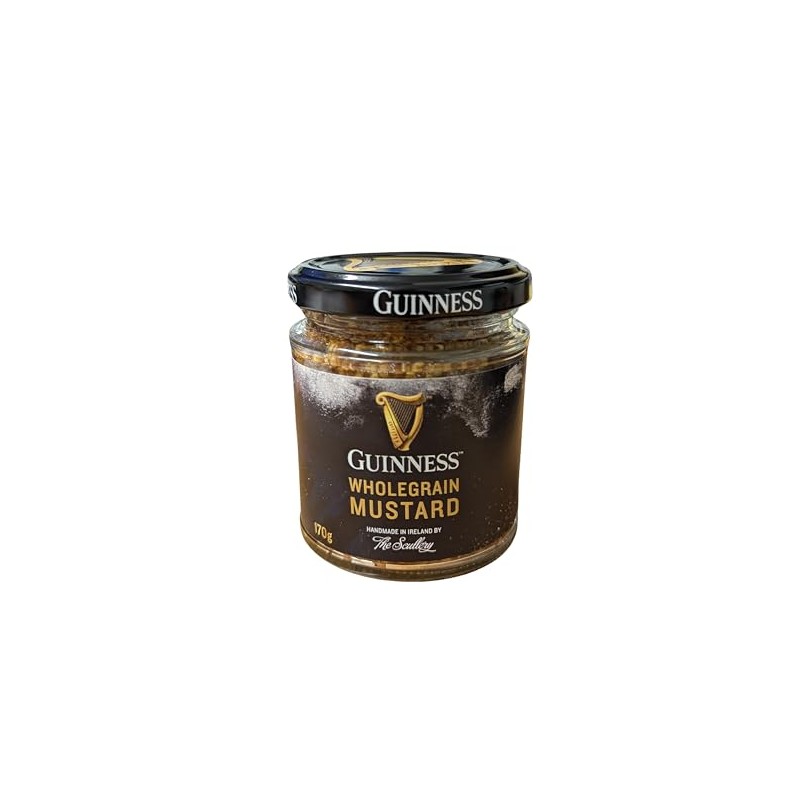 Shamrock Gift Comapny Guinness Wholegrain Mustard Made in Ireland by