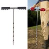 Soil Probe Rod, 17-32-48 Inch Stainless Steel Septic Tank Locator
