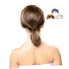 Outanaya 3Pcs Elegant Sky Pattern Hair Spring Clips Semicircle Hairpins