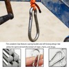 2 Sets 304 Stainless Steel Pulley Block Silver Pulley Roller