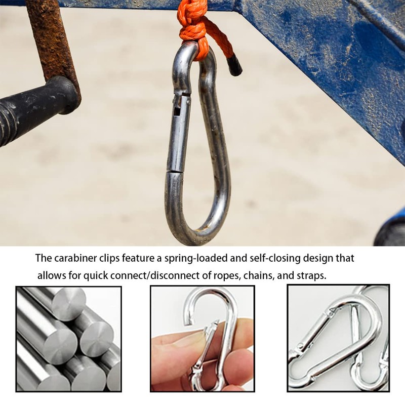 2 Sets 304 Stainless Steel Pulley Block Silver Pulley Roller