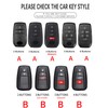 ontto Zinc Alloy Car Key Case Cover fit for Toyota