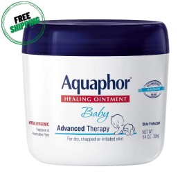Aquaphor Pomada Curativa Bebé Terapia Avanzada Protector de la Piel, Piel Seca 14 Oz