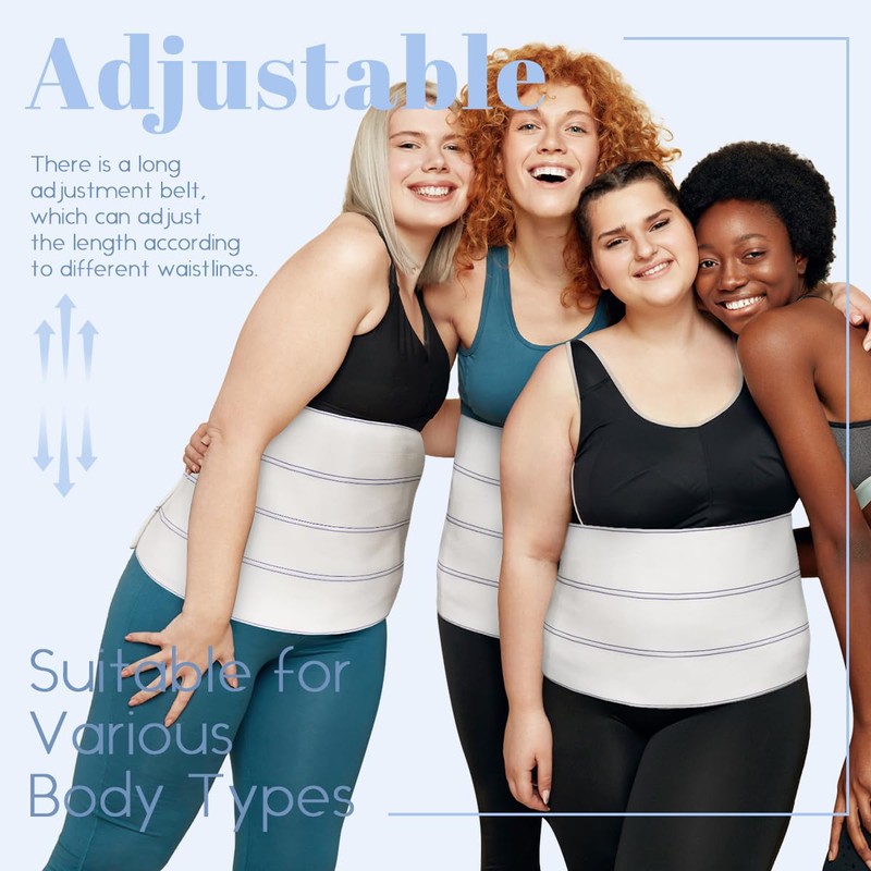 Lynnuo Faja Abdominal para Mujeres Y Hombres, Faja Abdominal de