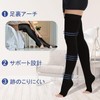 Beister Compression Socks, Open Toe, Thigh Length, 0.8 - 1.2