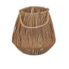 Decorative Candlestick Lantern Wili Cone Design 15 cm Raffia /