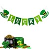 St. Patrick’s Day Banner St Patricks Day Garland with Lucky