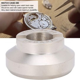 Watch Opener Die, 5537 Watch Opener Die Watch Case Back Cover Opener Die Watch Repairing Accessory Screw Watch Back Remover Openers for Watch Making and Repair(35.5mm)