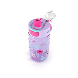 ELLO Kids Colby Botella de agua de plástico Tritan de 14 onzas, paquete de 3 (Dreamland)