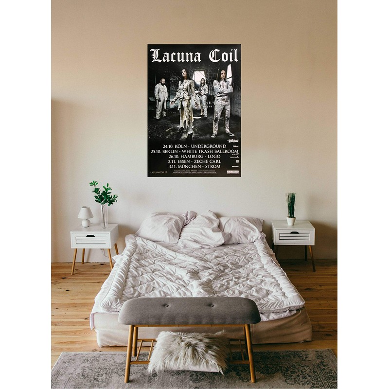 Lacuna Coil - Delirium, Tour 2016 » Concert Poster |
