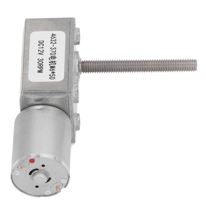 30RPM DC Geared Motor Self Locking Ability Great Adaptation Worm