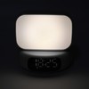 LED Night Light Bluetooth Speaker Alarm Clock Music Player 3