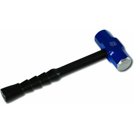 Nupla BDS-2-14 ESG Soft Steel Double Face Safety Sledge Hammer with Ergo Power Handle and SG Grip, 14" Handle Length
