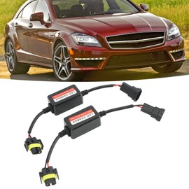 Led Headlight Decoder, 2PCS H8 H9 H11 LED Canbus Decoder 12V Error Free Anti Flicker Car Led Decoder for LED Headlight Fog Light