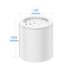 MakeFit Shower Head Filter Replacement Cartridge for MakeFit Filtered Shower