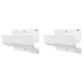 Ladder Hangers for Garage Wall - Set of 2 Ladder Hooks - Use as Ladder Holder Wall Mount or Step Ladder Hanger
