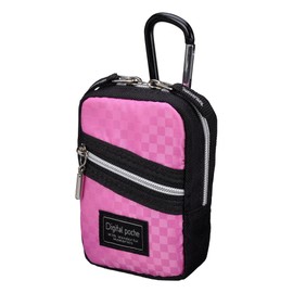 Hakuba Camera Pouch dezitarupossyupossyu , safety pink