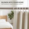 50 Pcs White Plastic Windproof Hanger Hooks Clothes Hanger Buckle
