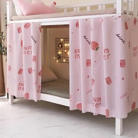 haozaikeji Curtain for Bed Curtains Children's Bed Curtain Bunk Bed Canopy Bunk Bed Canopy Girls Boys Bed Tent Dorm Bed Curtains Bedroom Student Dorm Curtain Bed Tent Border