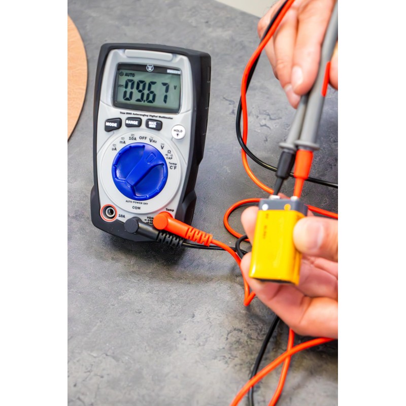 Westinghouse 600V True RMS Auto-Ranging Multimeter with Backlight and MAX/MIN;