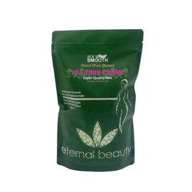 Soft & Smooth Tea Tree Creme Hard Wax Beans 500g – Professional Depilatory Wax for All Skin & Hair Types – Gentle, Easy to Use, Effective Hair Removal Wax Beans for Smooth Skin